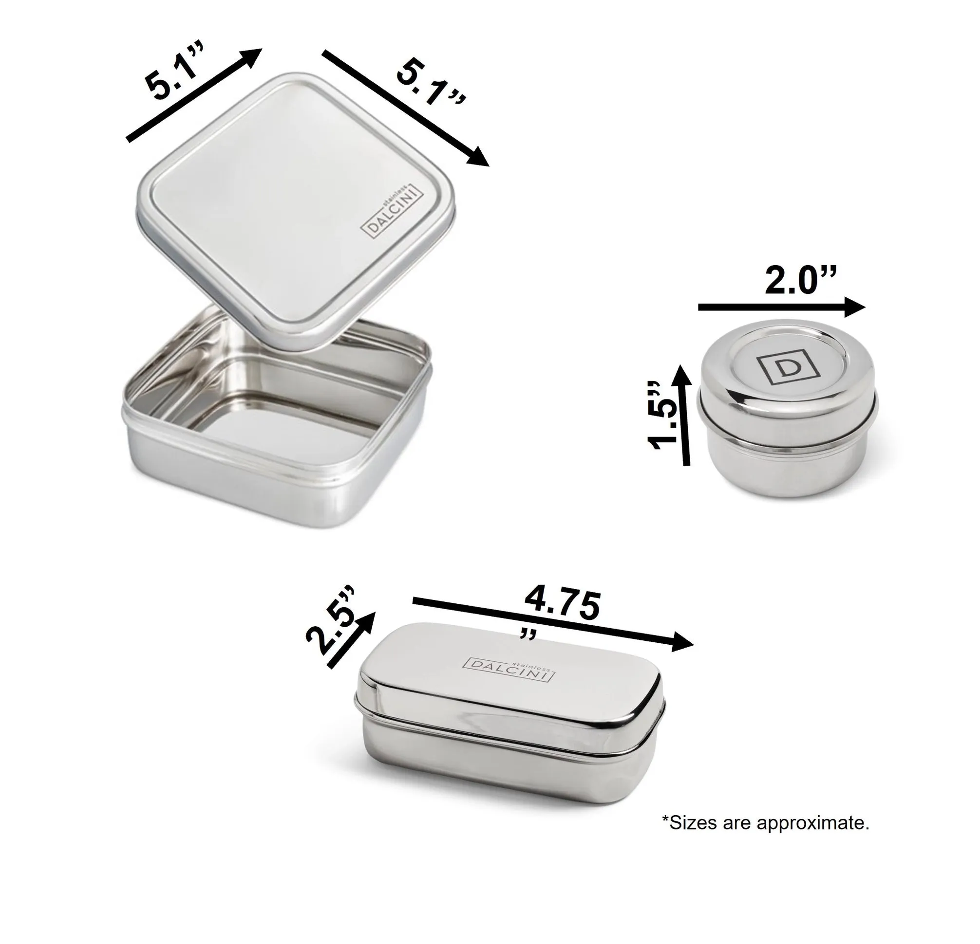 Stainless Lunch Box Combo