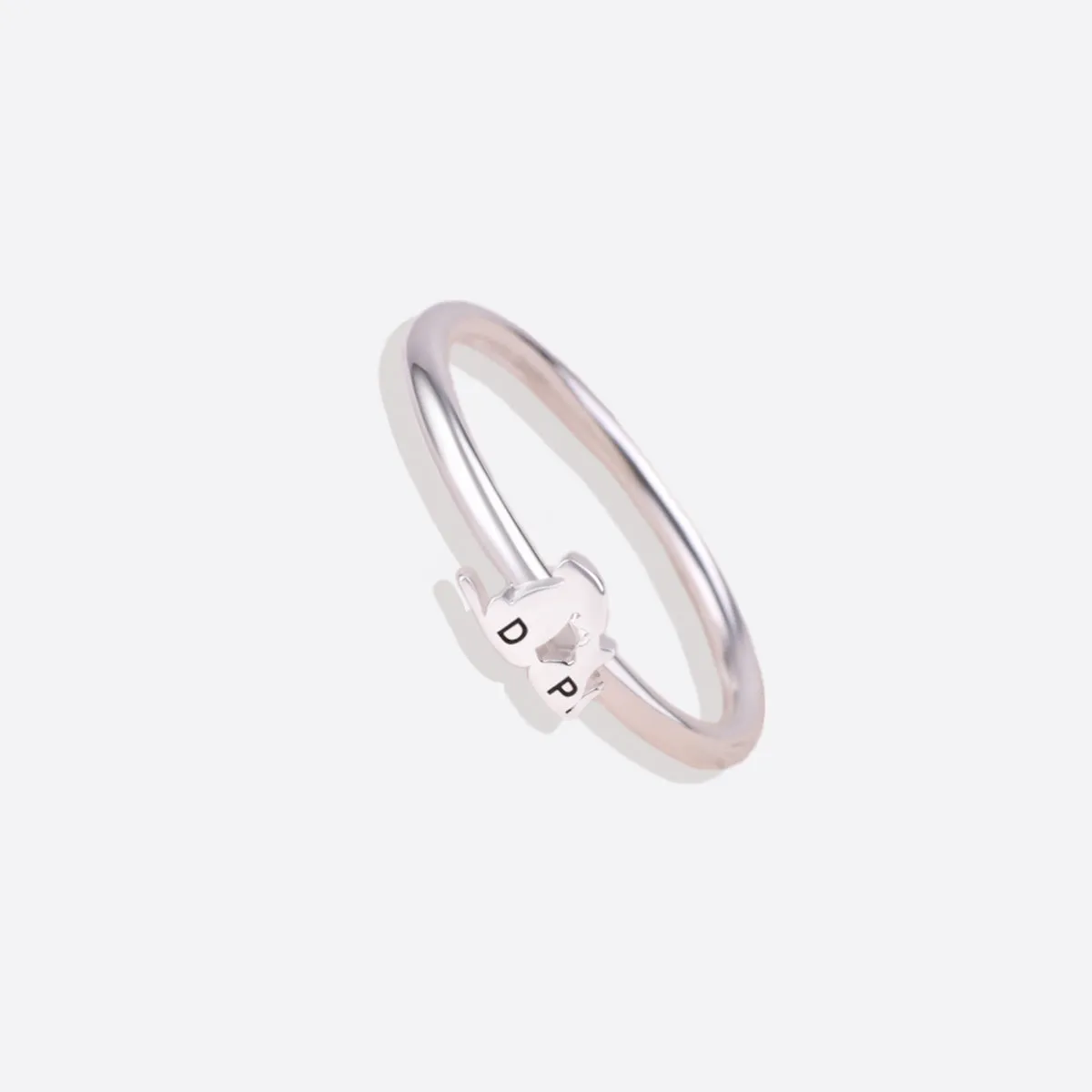 Sterling Silver Animal Family Ring