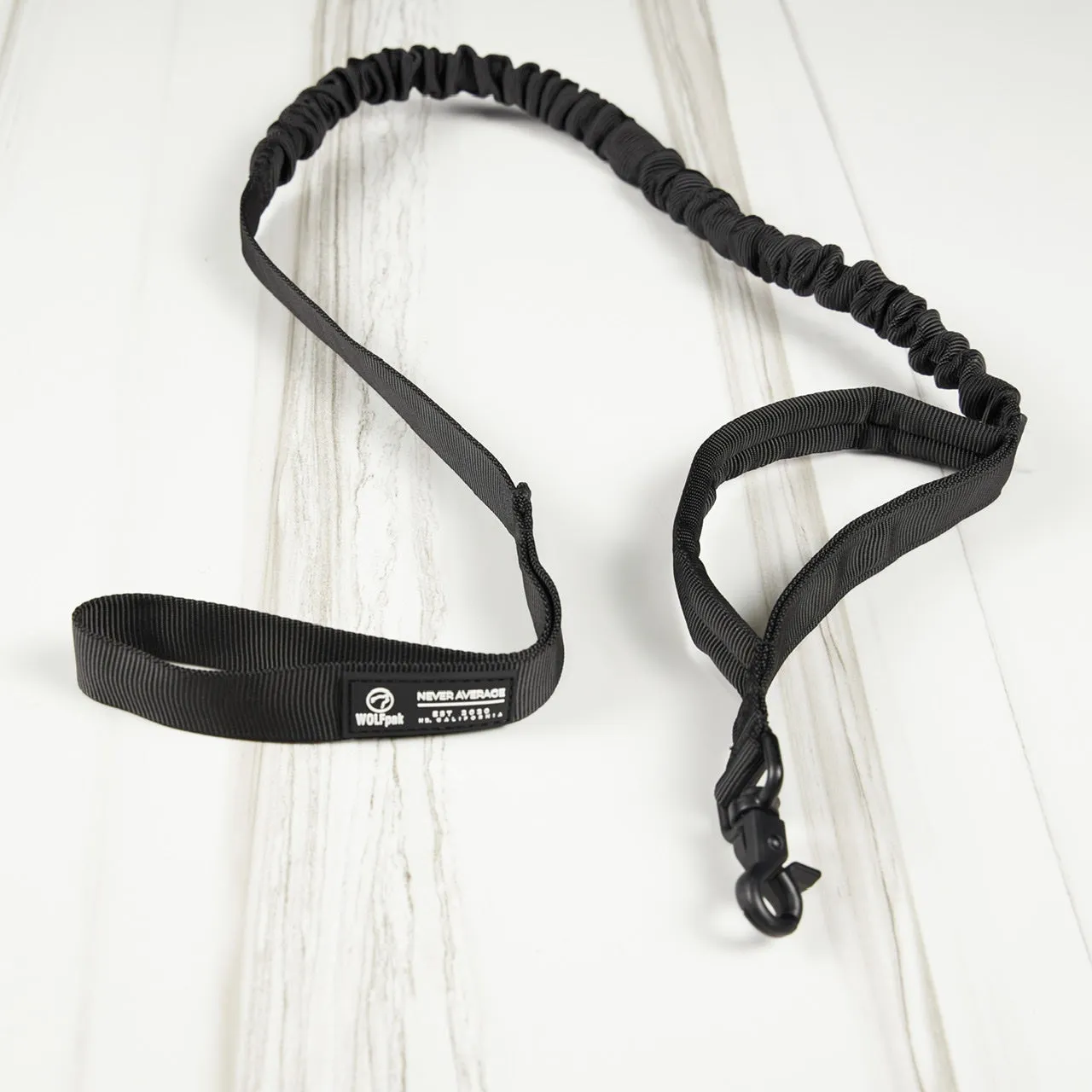 Tactical Nylon Leash Black