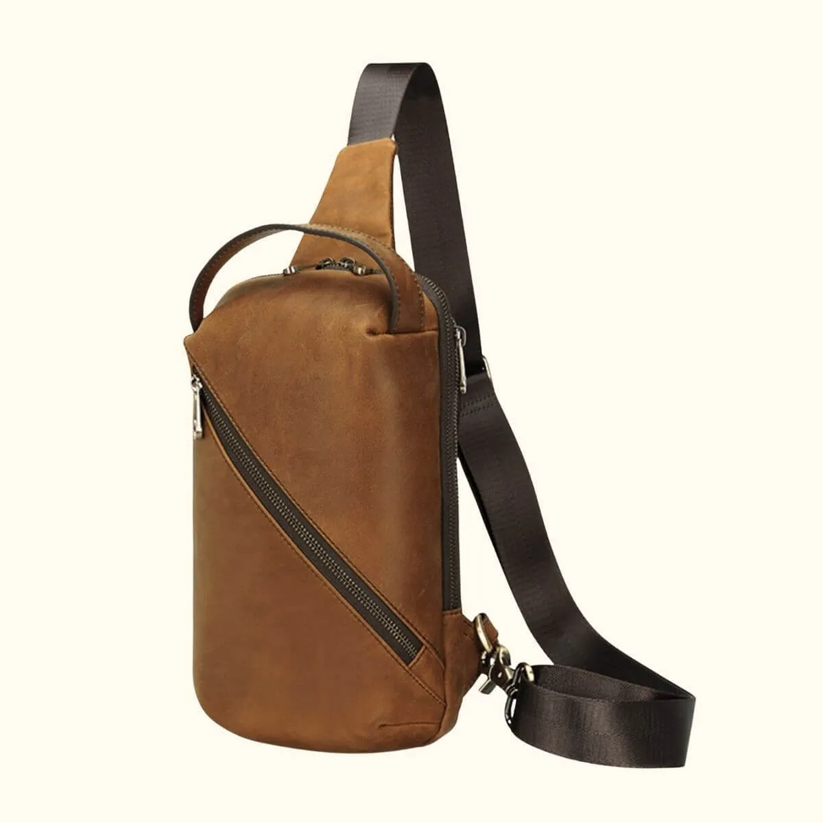 The Bourbon - Leather Sling Bag