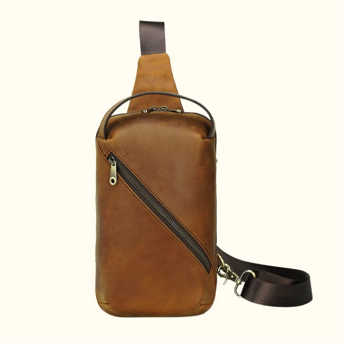 The Bourbon - Leather Sling Bag