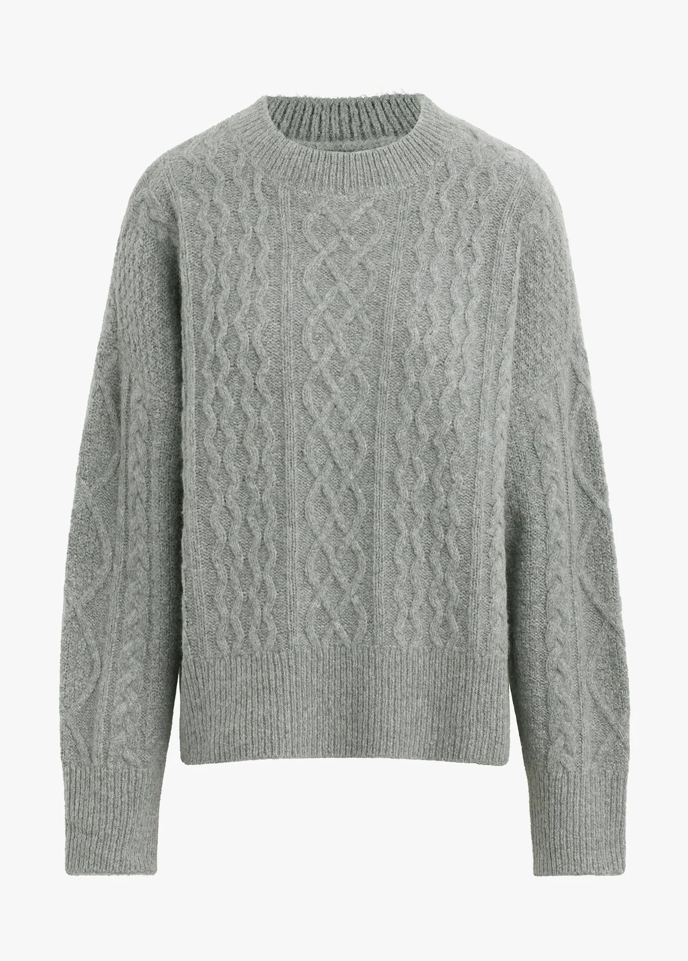 THE OVERSIZED CABLE SWEATER