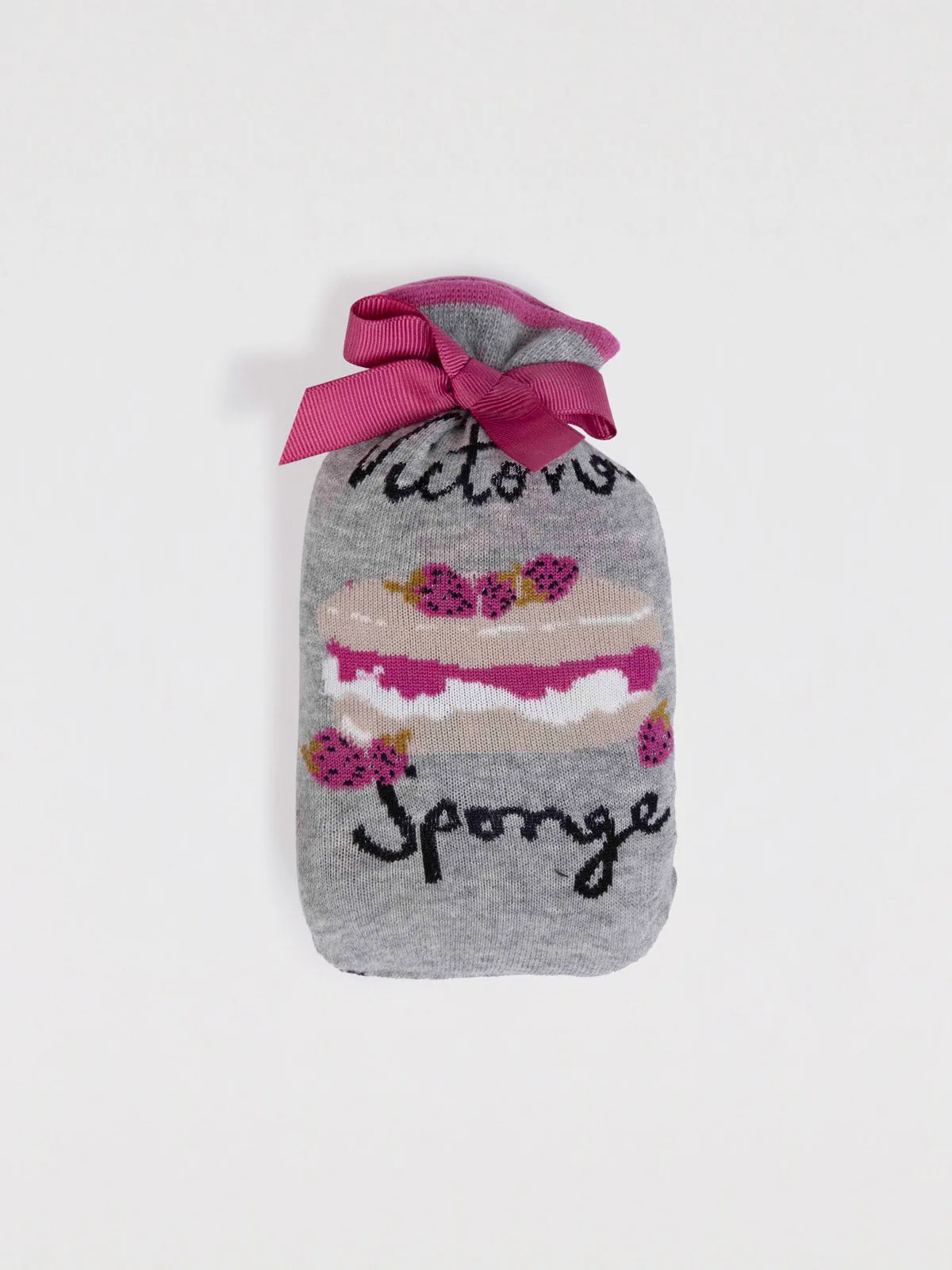 Victoria Organic Cotton Socks In A Bag - Grey Marle