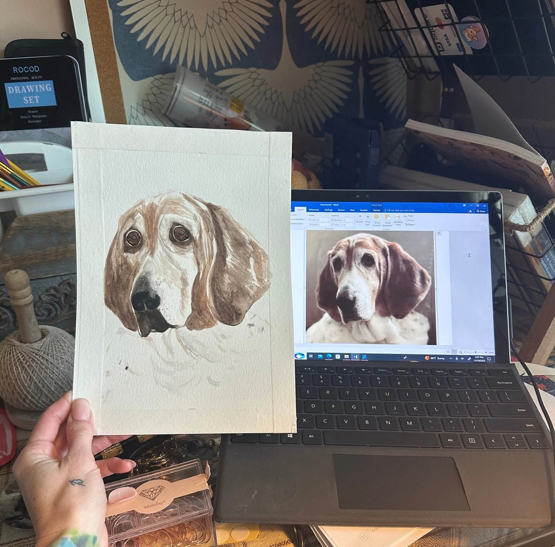 Watercolor Pet Portraits