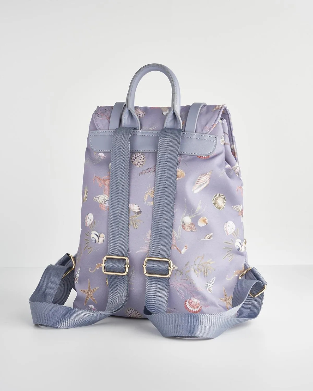 Whispering Sands Powder Blue Small Backpack